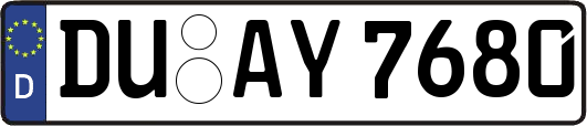 DU-AY7680