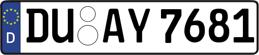 DU-AY7681