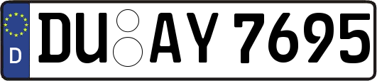 DU-AY7695