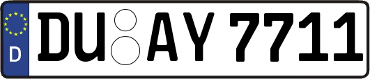 DU-AY7711
