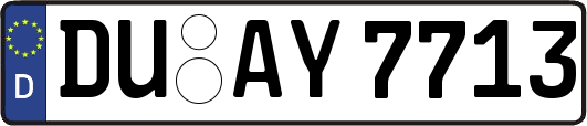 DU-AY7713