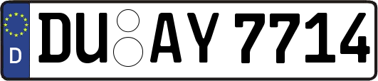 DU-AY7714