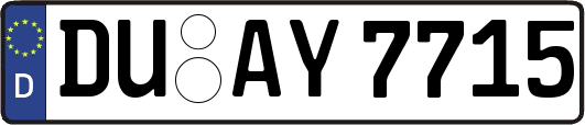 DU-AY7715