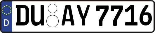 DU-AY7716
