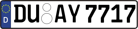DU-AY7717