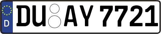 DU-AY7721