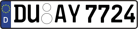 DU-AY7724