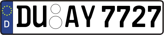 DU-AY7727