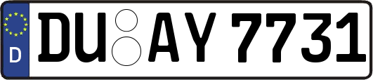 DU-AY7731