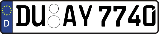 DU-AY7740