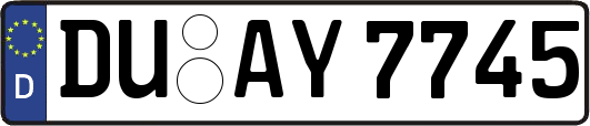 DU-AY7745