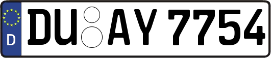 DU-AY7754