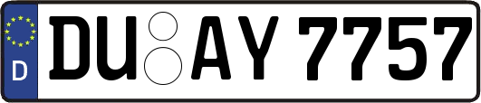 DU-AY7757