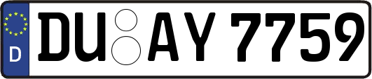 DU-AY7759