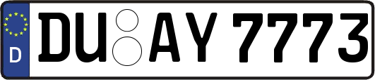 DU-AY7773
