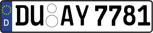 DU-AY7781