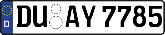 DU-AY7785