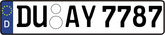 DU-AY7787