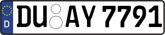 DU-AY7791