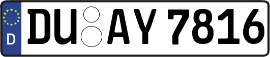 DU-AY7816