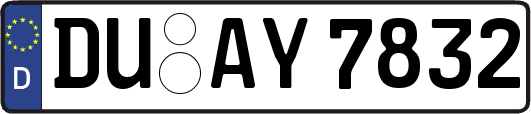 DU-AY7832