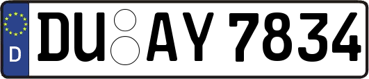 DU-AY7834