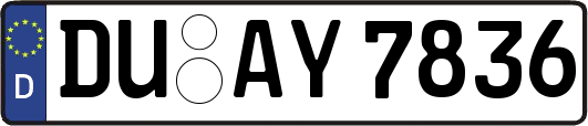 DU-AY7836