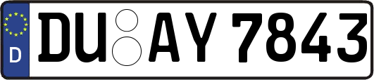 DU-AY7843
