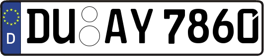 DU-AY7860