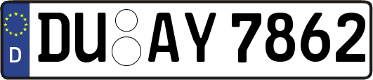 DU-AY7862