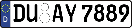 DU-AY7889