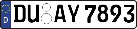 DU-AY7893