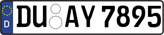 DU-AY7895