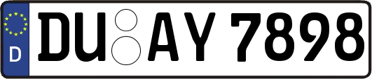 DU-AY7898
