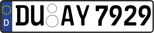 DU-AY7929