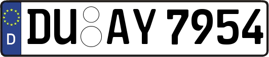 DU-AY7954