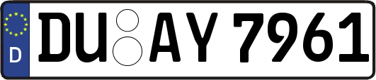 DU-AY7961