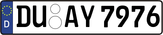 DU-AY7976