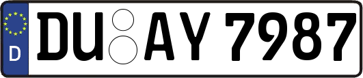 DU-AY7987