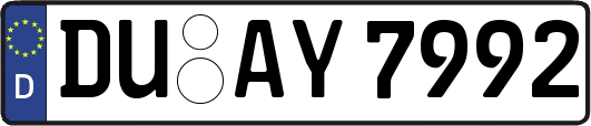 DU-AY7992