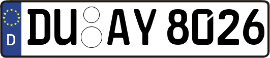 DU-AY8026