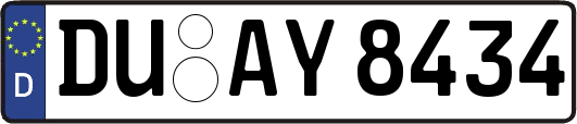 DU-AY8434