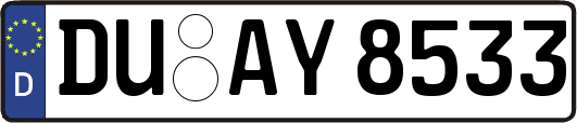 DU-AY8533