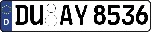 DU-AY8536