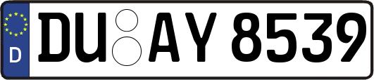 DU-AY8539