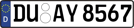 DU-AY8567