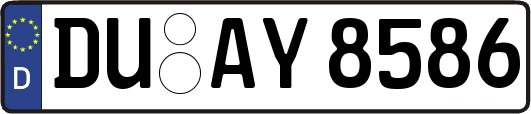 DU-AY8586