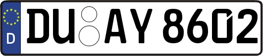 DU-AY8602