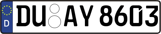 DU-AY8603