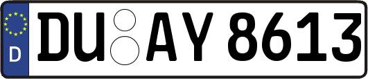 DU-AY8613